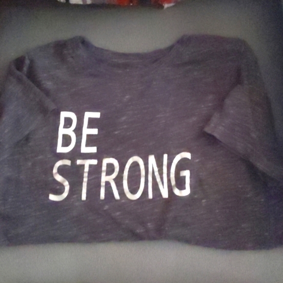 Cat & Jack Other - Be strong gray t-shirt Cat and Jack